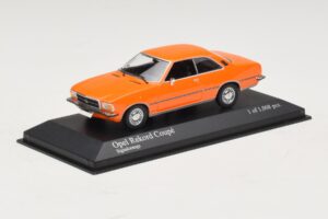 Opel Rekord D Coupé Orange Minichamps 1:43 400044024 Metall — bild 2 av 4