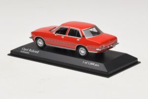 Opel Rekord D Röd Minichamps 1:43 400044004 Metall — bild 3 av 4