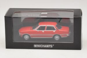Opel Rekord D Röd Minichamps 1:43 400044004 Metall — bild 4 av 4
