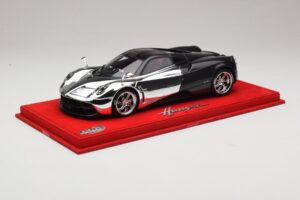 Pagani Huayra Chrome Silver Unikt Exemplar BBR 1:18 P1873CM Resin
