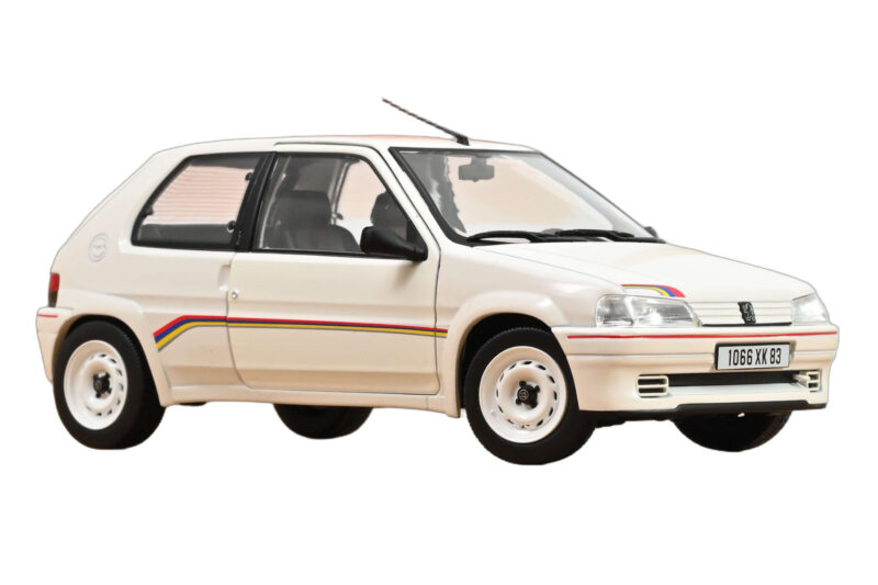 Peugeot 106 Rallye 1.3 Vit Norev 1:18 Peugeot 106 Rallye 1.3 Vit Norev 1:18 184920 Metall