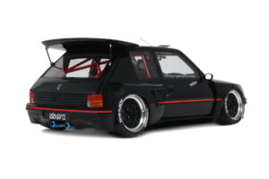 Peugeot 205 Khyzyl Saleem Svart Otto 1:18 OT1257 Resin — bild 2 av 5