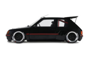 Peugeot 205 Khyzyl Saleem Svart Otto 1:18 OT1257 Resin — bild 3 av 5