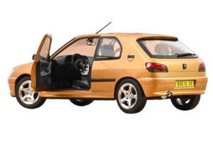 Peugeot 306 S16 Blaze Yellow Norev 1:18 184940 Metall — bild 2 av 3