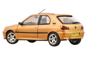 Peugeot 306 S16 Blaze Yellow Norev 1:18 184940 Metall — bild 3 av 3