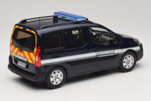Peugeot Partner Gendarmerie Mörkblå Norev 1:18 184890 Metall — bild 2 av 6