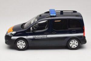 Peugeot Partner Gendarmerie Mörkblå Norev 1:18 184890 Metall — bild 3 av 6