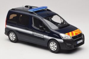 Peugeot Partner Gendarmerie Mörkblå Norev 1:18 184890 Metall — bild 4 av 6