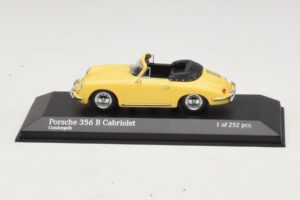 Porsche 356 B Cabriolet Gul Minichamps 1:43 400064334 Metall