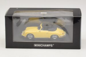 Porsche 356 B Cabriolet Gul Minichamps 1:43 400064334 Metall — bild 4 av 4