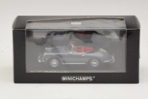 Porsche 356C Cabriolet Grå Minichamps 1:43 430062339 Metall — bild 4 av 4