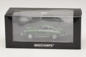 Porsche 356C Mörkgrön Minichamps 1:43 430062329 Metall — bild 4 av 4