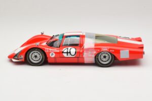 Porsche 906 LH Squadra Tartaruga #40 D. Spoerry / R. Steinemann 12 Hours of Sebring 1967 Minichamps 1:18 100676140 Metall — bild 4 av 8