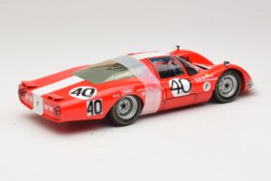 Porsche 906 LH Squadra Tartaruga #40 D. Spoerry / R. Steinemann 12 Hours of Sebring 1967 Minichamps 1:18 100676140 Metall — bild 3 av 8