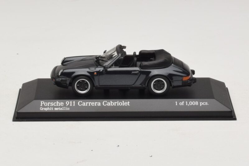 Porsche 911 930 Carrera Cabriolet Grå Metallic Minichamps 1:43 Porsche 911 930 Carrera Cabriolet Grå Metallic Minichamps 1:43 430062037 Metall