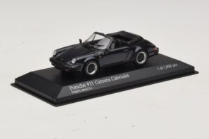 Porsche 911 930 Carrera Cabriolet Grå Metallic Minichamps 1:43 430062037 Metall — bild 2 av 4