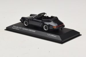 Porsche 911 930 Carrera Cabriolet Grå Metallic Minichamps 1:43 430062037 Metall — bild 3 av 4