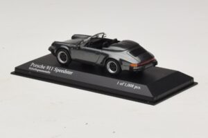 Porsche 911 930 Speedster Grå Metallic Minichamps 1:43 430066135 Metall — bild 3 av 4