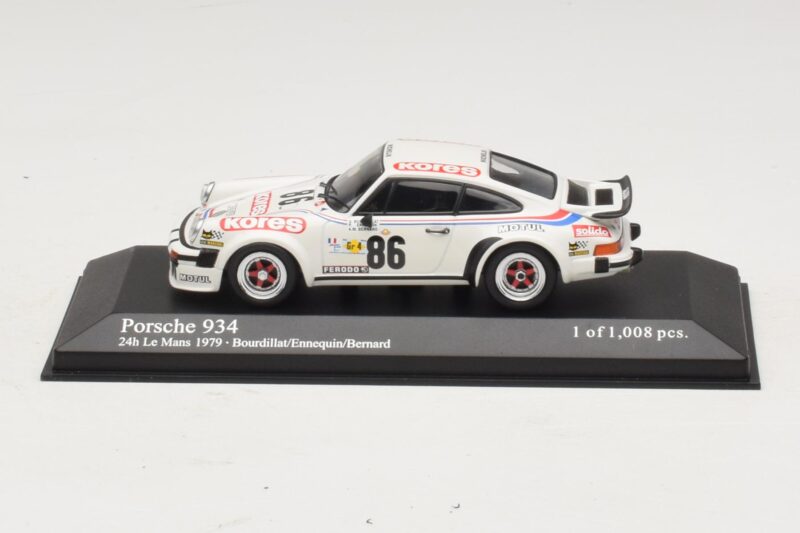 Porsche 911 934 #86 Bourdillat / Ennequin 24 Hours of Le Mans 1979 Minichamps 1:43 Porsche 911 934 #86 Bourdillat / Ennequin 24 Hours of Le Mans 1979 Minichamps 1:43 400796486 Metall