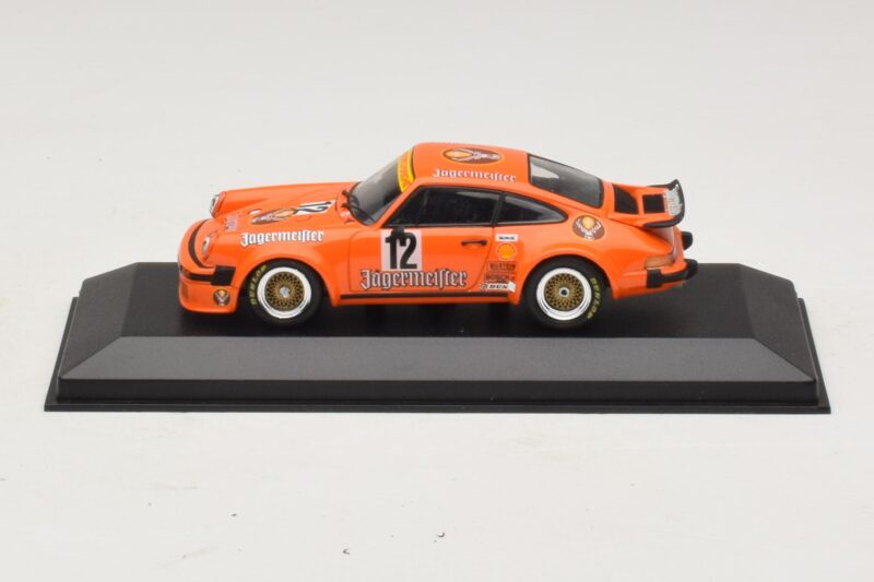 Porsche 911 934 Jagermeister #12 H. Kelleners DRM Nurburgring 1976 Minichamps 1:43 400766412 Metall