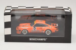 Porsche 911 934 Jagermeister #12 H. Kelleners DRM Nurburgring 1976 Minichamps 1:43 400766412 Metall — bild 4 av 4
