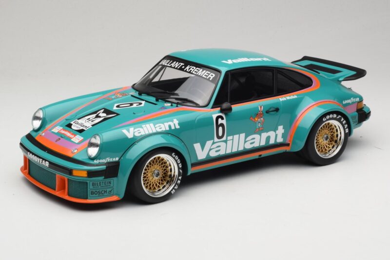 Porsche 911 934 Vaillant #6 T. Hezemans Winner DRM Norisring 1976 Minichamps 1:12 125766406 Metall