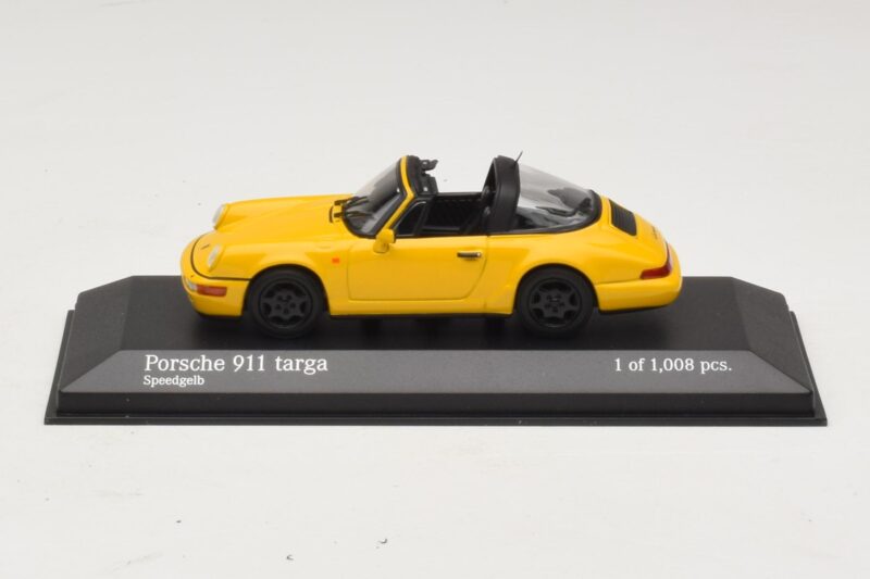 Porsche 911 964 Targa Gul Minichamps 1:43 Porsche 911 964 Targa Gul Minichamps 1:43 400061367 Metall