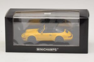 Porsche 911 964 Targa Gul Minichamps 1:43 400061367 Metall — bild 4 av 4