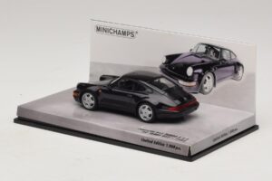 Porsche 911 964 Turbo S 3.6 30-Årsjubileum Svart Minichamps 1:43 436069171 Metall — bild 3 av 5