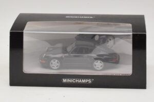 Porsche 911 964 Turbo S 3.6 30-Årsjubileum Svart Minichamps 1:43 436069171 Metall — bild 5 av 5