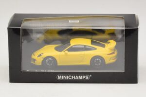 Porsche 911 991 GT3 Gul Minichamps 1:43 410062021 Metall — bild 4 av 4