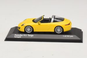 Porsche 911 991 Targa Gul Minichamps 1:43 410062441 Metall