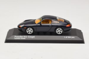 Porsche 911 991 Turbo S Blåmetallic Minichamps 1:43 410062220 Metall