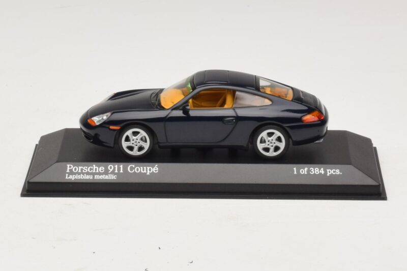 Porsche 911 991 Turbo S Blåmetallic Minichamps 1:43 410062220 Metall