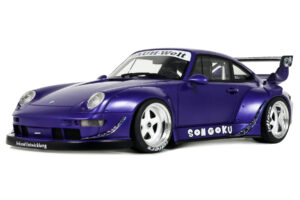 Porsche 911 993 RWB Son Goku Purple GT Spirit 1:18 GT571 Resin