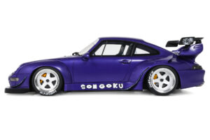 Porsche 911 993 RWB Son Goku Purple GT Spirit 1:18 GT571 Resin — bild 3 av 5