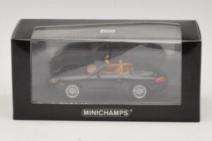 Porsche 911 996 Cabriolet Svart Metallic Minichamps 1:43 400061090 Metall — bild 4 av 4