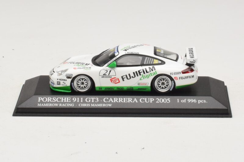 Porsche 911 996 GT3 Cup #21 Mamerow Porsche Carrera Cup Deutschland 2005 Minichamps 1:43 403056221 Metall