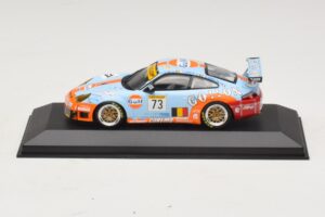 Porsche 911 996 GT3 RSR Gulf #73 Lefort / Lambert 1000km Spa 2005 Minichamps 1:43 400056473-P1 Metall