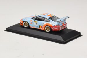Porsche 911 996 GT3 RSR Gulf #73 Lefort / Lambert 1000km Spa 2005 Minichamps 1:43 400056473-P1 Metall — bild 3 av 4