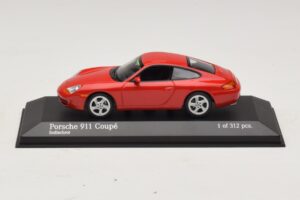 Porsche 911 996 Röd Minichamps 1:43 400061181 Metall