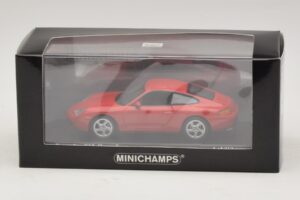 Porsche 911 996 Röd Minichamps 1:43 400061181 Metall — bild 4 av 4
