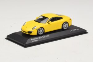 Porsche 911 996 Gul Minichamps 1:43 400061182 Metall — bild 2 av 4