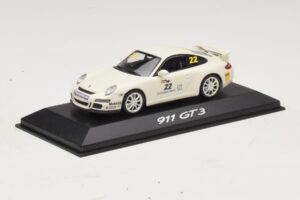 Porsche 911 997 GT3 #22 Vit Minichamps 1:43 WAP020102016 Metall — bild 2 av 4