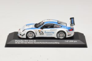 Porsche 911 997 GT3 R #53 Vannelet / Pyroles Class Winners 24 Hours of Spa 2010 Minichamps 1:43 400108953 Metall