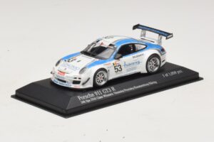 Porsche 911 997 GT3 R #53 Vannelet / Pyroles Class Winners 24 Hours of Spa 2010 Minichamps 1:43 400108953 Metall — bild 2 av 4