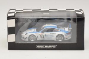 Porsche 911 997 GT3 R #53 Vannelet / Pyroles Class Winners 24 Hours of Spa 2010 Minichamps 1:43 400108953 Metall — bild 4 av 4