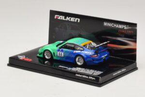 Porsche 911 997 GT3 R Falken #44 Nurburgring 2011 Minichamps 1:43 447116144 Metall — bild 3 av 5