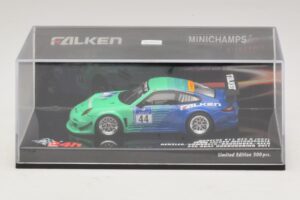 Porsche 911 997 GT3 R Falken #44 Nurburgring 2011 Minichamps 1:43 447116144 Metall — bild 4 av 5