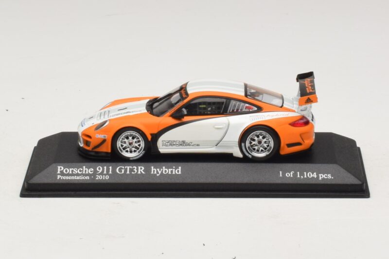 Porsche 911 997 GT3 R Hybrid Presentation 2010 Minichamps 1:43 Porsche 911 997 GT3 R Hybrid Presentation 2010 Minichamps 1:43 410108900 Metall